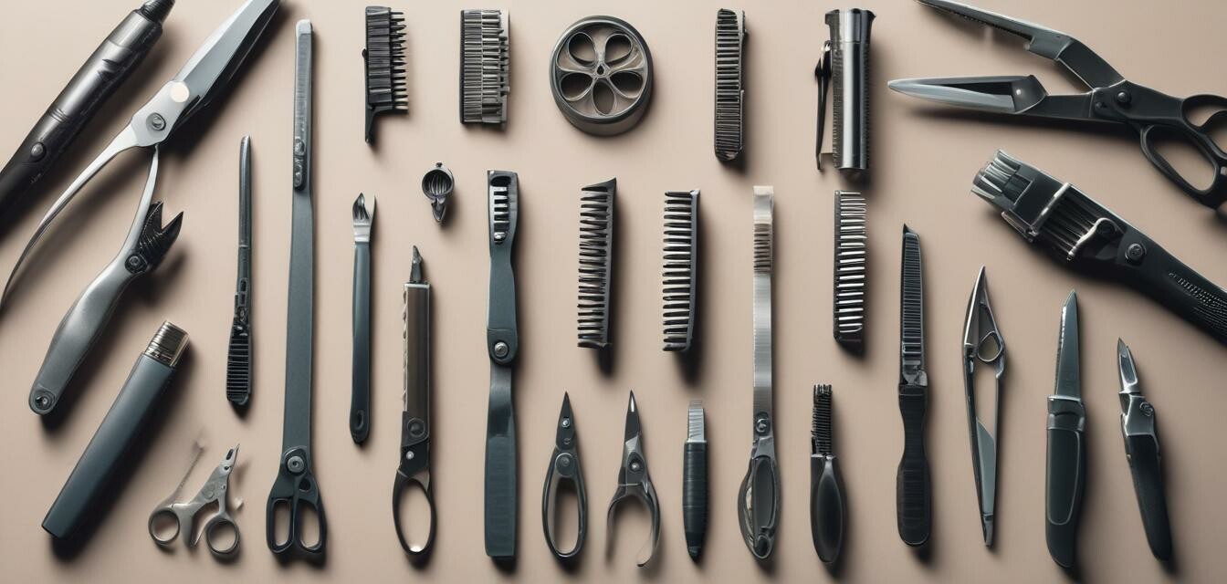 Types of Hair Cutting Tools